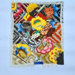Textile art and mixed media