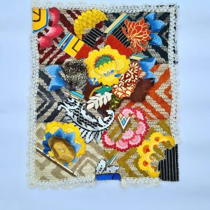 Textile art and mixed media